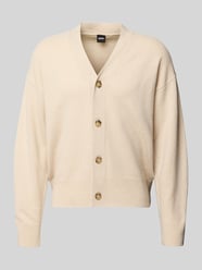 Regular Fit Strickjacke aus reiner Schurwolle Modell 'C-UCONE' von BOSS - 18
