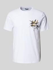 T-Shirt mit Label-Stitching von Antony Morato Beige - 39
