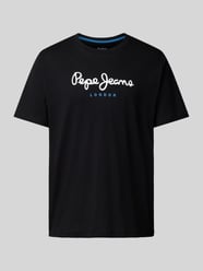 T-Shirt mit Label-Print von Pepe Jeans - 12
