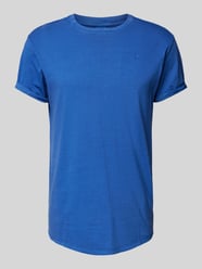 T-Shirt mit Label-Detail Modell 'Lash' von G-Star Raw Blau - 3
