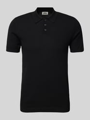 Slim Fit Poloshirt mit Strukturmuster Modell 'TRITON' von Drykorn - 6