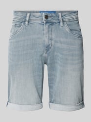 Regular Fit Jeansshorts im 5-Pocket-Design von Tom Tailor Grau - 28