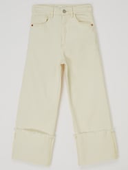 High Waist Jeans mit Stretch-Anteil von Mango Weiß - 36