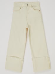 High Waist Jeans mit Stretch-Anteil von Mango Weiß - 31