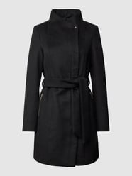 Mantel mit Taillengürtel Modell 'TWODOPE' von Vero Moda Outdoor Schwarz - 44
