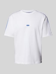 T-shirt z naszywką z logo model ‘Neloy’ od Hugo Blue - 45