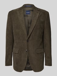 Marynarka o kroju slim fit z kołnierzem z połami od Christian Berg Men - 37