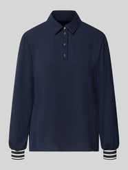 Regular Fit Poloshirt mit elastischen Ärmelabschlüssen von Marc Cain - 25