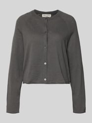 Relaxed Fit Strickjacke aus Baumwoll-Leinen-Mix von Marc O'Polo - 7