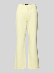 Jeansy krój slim fit z frędzlami od Marc Cain - 1