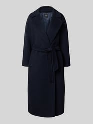 Regular fit lange wollen jas met alpaca en mohair, model 'TEMPERA' van Weekend Max Mara - 30