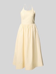 Midikleid mit Eingrifftaschen Modell 'COVER' von SUNCOO PARIS - 23