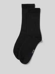 Socken mit elastischem Bund Modell 'Crew' im 2er-Pack von SNOCKS - 1