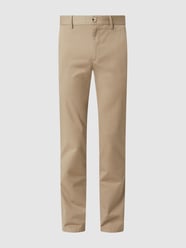 Slim fit chino met stretch  van Ben Sherman Grijs / zwart - 5