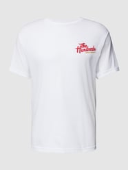 T-Shirt mit Label-Print Modell 'WORLD FAMOUS' von The Hundreds Weiß - 8