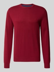 Regular Fit Strickpullover aus Baumwoll-Woll-Mix von Christian Berg Men - 3