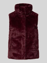 Gilet met opstaande kraag van monari Bordeaux - 29