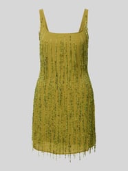 Sukienka mini z frędzlami model 'ELLEN' od Topshop - 38