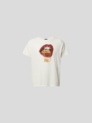 T-Shirt mit Motiv von R13 Weiß - 16