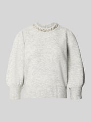 Strickpullover mit Ziersteinbesatz Modell 'IBRA' von Cph Muse - 25
