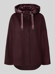 Jacke mit Kapuze von COMMA Bordeaux - 25