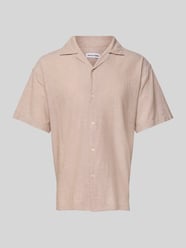 Regular Fit Freizeithemd mit Resortkragen Modell 'BREEZE' von Jack & Jones Beige - 37