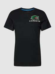 T-Shirt mit Label-Print Modell 'Croczilla' von Lacoste - 9