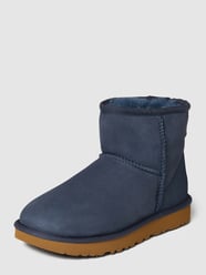Lederboots mit Lammfellfutter von UGG Blau - 47