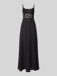 Abendkleid mit Pailettenbesatz von Mascara - 17