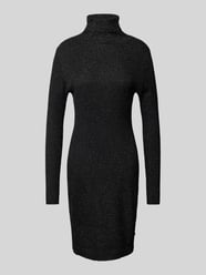 Sweatkleid mit Rollkragen von Street One Schwarz - 8