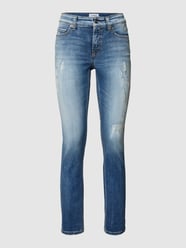 Jeans mit Label-Patch von Cambio - 18