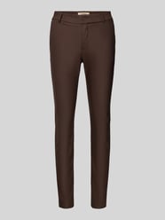 Spodnie do garnituru o kroju skinny fit z lamowanymi kieszeniami z tyłu model ‘Abbey’ od MOS MOSH - 23