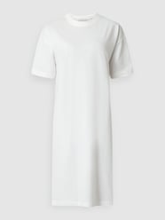 Shirtkleid mit überschnittenen Schultern  von edc By Esprit Weiß - 32