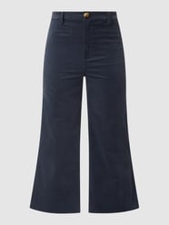 Culotte aus Feincord Modell 'Jill'  von Soaked in Luxury Grau / Schwarz - 20