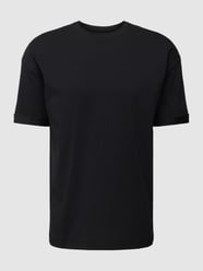 T-Shirt mit überschnittenen Schultern Modell 'THILO' von Drykorn Schwarz - 20
