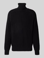 Regular Fit Rollkragenpullover mit Bouclé-Struktur von HUGO - 38