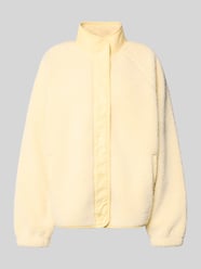 Fleecejacke mit Stehkragen und Eingrifftaschen von Jake*s Casual - 9