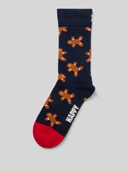 Socken aus elastischem Baumwoll-Mix Modell 'Gingerbread Man' von Happy Socks - 29