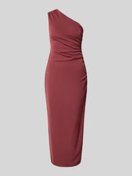 Eng anliegendes Cocktailkleid mit One-Shoulder von Jake*s Cocktail - 14