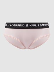 Hipster aus Lyocell-Elasthan-Mix  von Karl Lagerfeld Rosa - 44