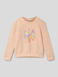 Sweatshirt mit Logo-Print Modell 'OH HAPPY DAY' von Roxy Orange - 20