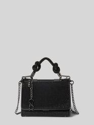 Crossbody Bag mit Allover-Strasssteinbesatz von Steve Madden Schwarz - 23