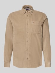Regular fit vrijetijdsoverhemd van puur katoen van Tommy Jeans Beige - 47