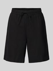 Relaxed Fit Leinenbermudas mit Tunnelzug Modell 'Lava' von FREE/QUENT - 18