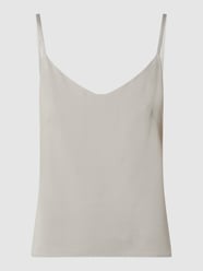 Top aus Viskose Modell 'Saade' von Armedangels Grau / Schwarz - 37