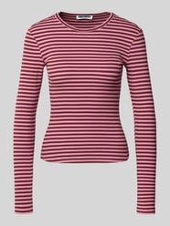 Slim Fit Langarmshirt mit Rundhalsausschnitt von REVIEW Bordeaux - 1