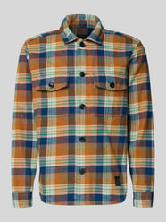 Casual fit overhemdjack met borstzakken van OLYMP Level 5 - 45
