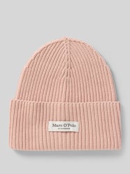 Beanie aus reiner Baumwolle von Marc O'Polo Pink - 31