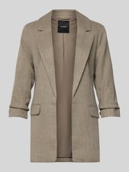 Slim Fit Longblazer mit Viskose-Anteil Modell 'FRIDA' von VERO MODA Beige - 43