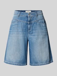 Szorty jeansowe o kroju loose fit z czystej bawełny model 'ELIN' od CAMBIO - 7